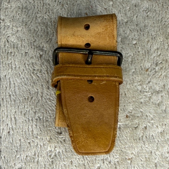 Vintage Louis Vuitton Luggage Tag and Poignier in Vachetta Leather (14E) - Picture 6 of 7